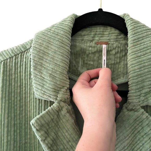 Free People Oversized Corduroy Blazer - Picture 5 of 6